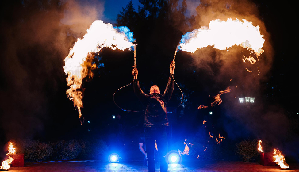 Custom Fire Show Bookings